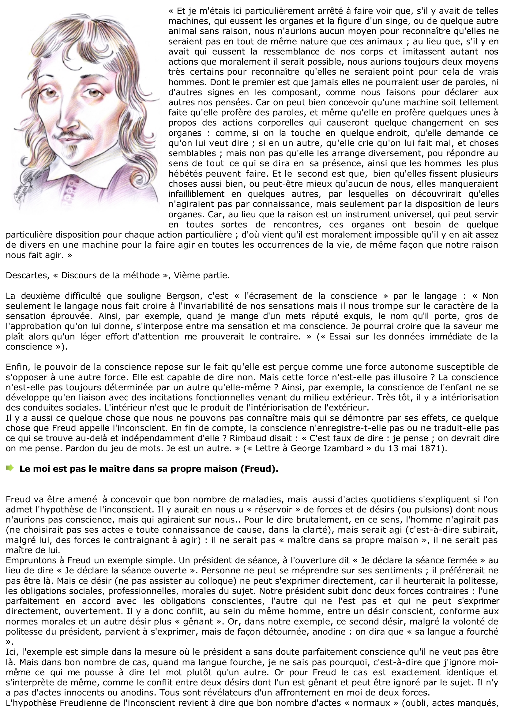 Prévisualisation du document La conscience est-elle source d'illusions ?