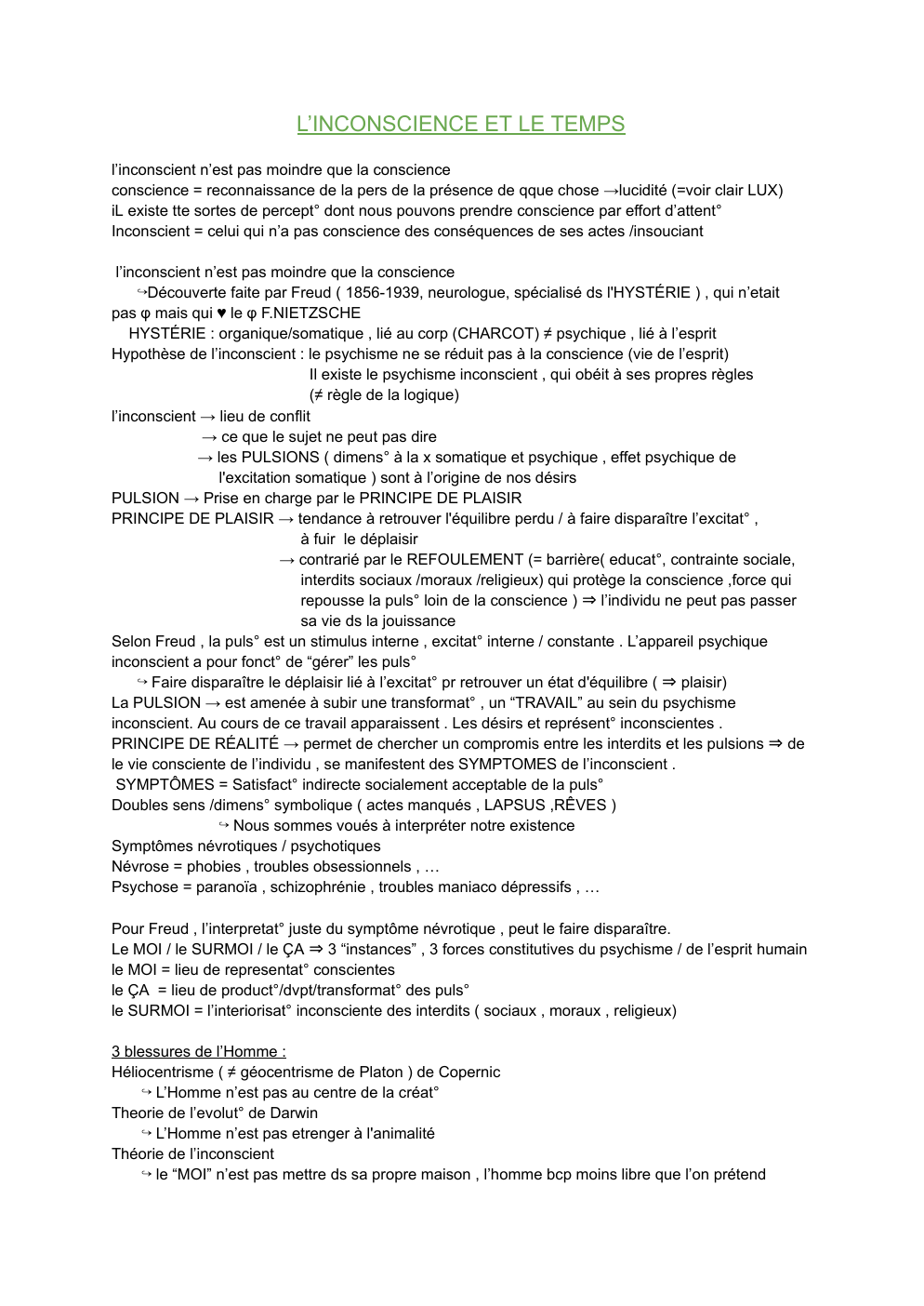 Prévisualisation du document La conscience et le temps