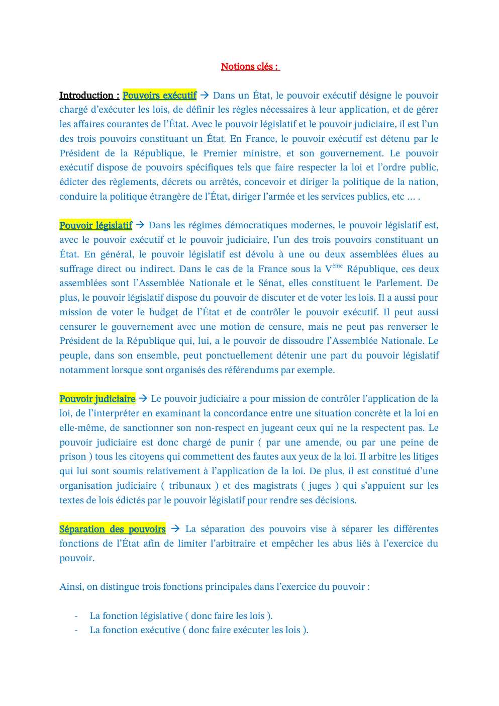 Prévisualisation du document La Consitution Française.