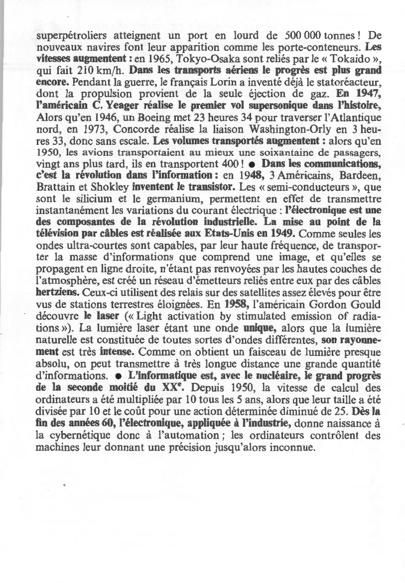 Prévisualisation du document LA CONSTRUCTION DU MONDE CONTEMPORAIN LA TROISIÈME RÉVOLUTION INDUSTRIELLE