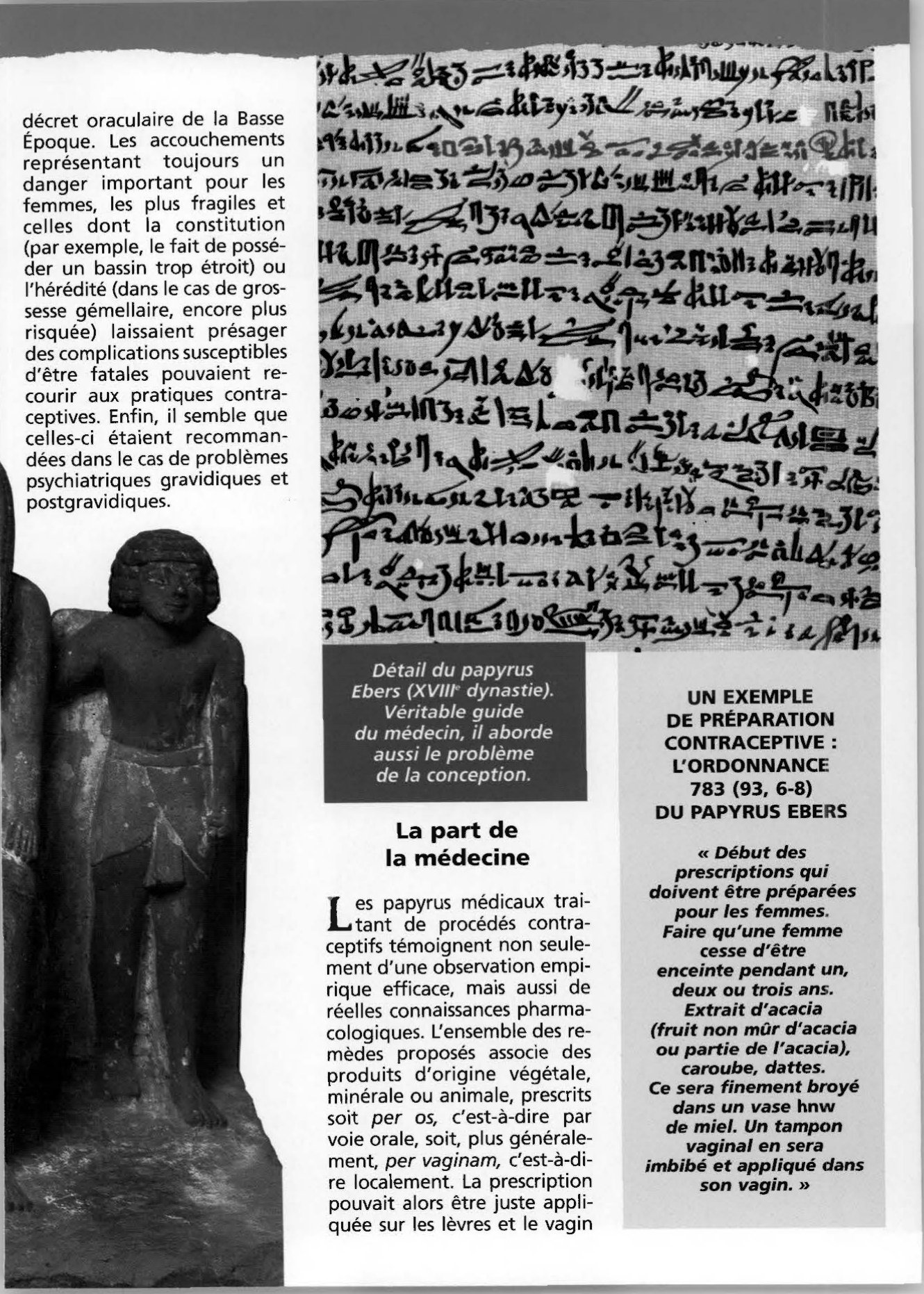 Prévisualisation du document La contraception dans l'Égypte ancienne