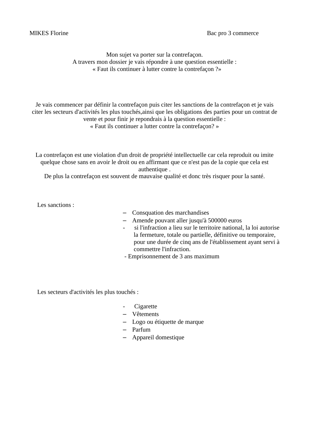 Prévisualisation du document La contrefaçon