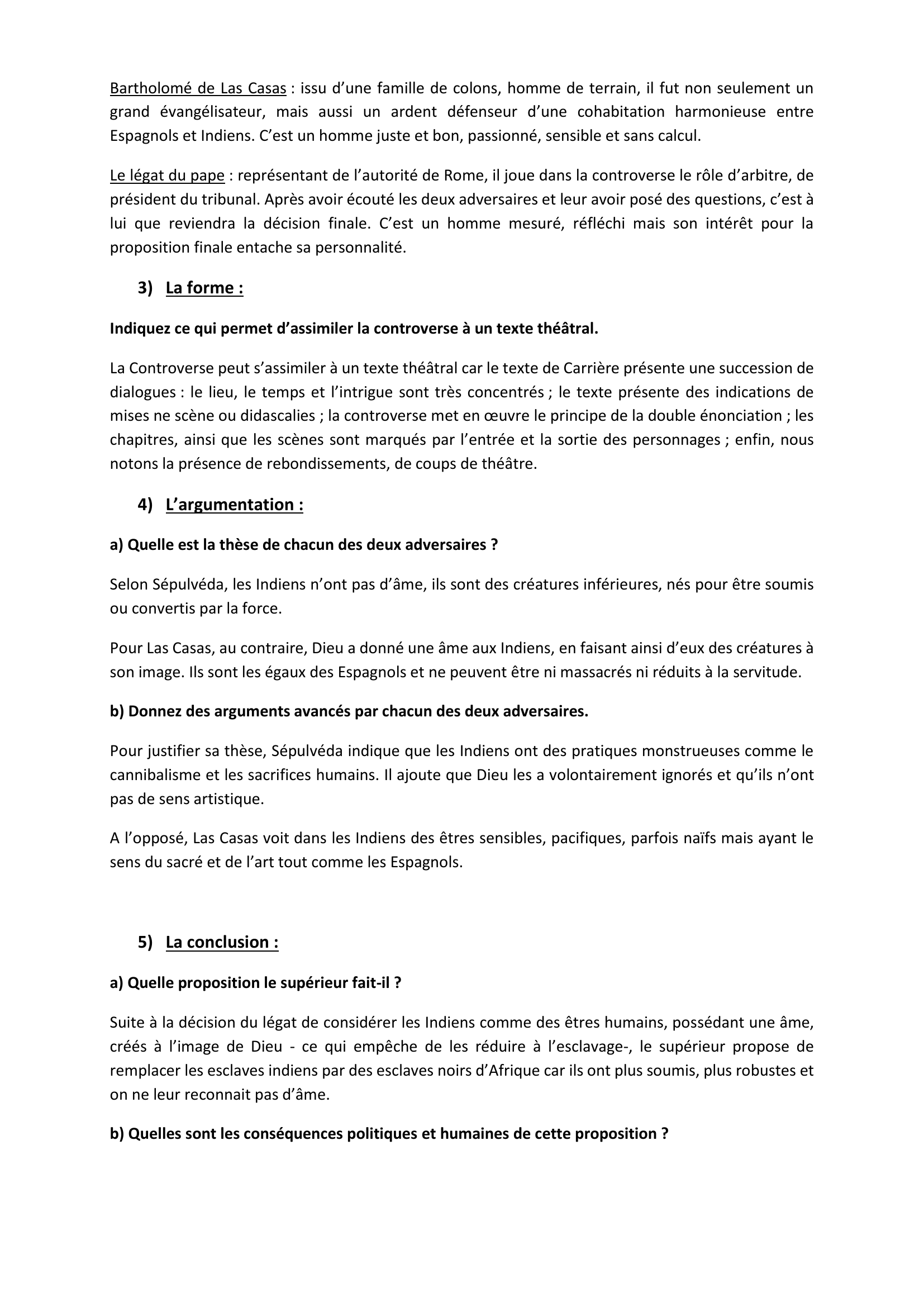 Prévisualisation du document La controverse de Valladolid correction