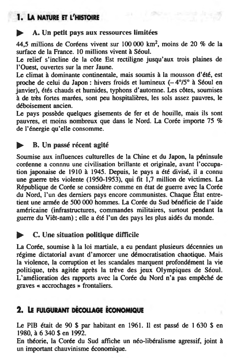 Prévisualisation du document La Corée du Sud ?