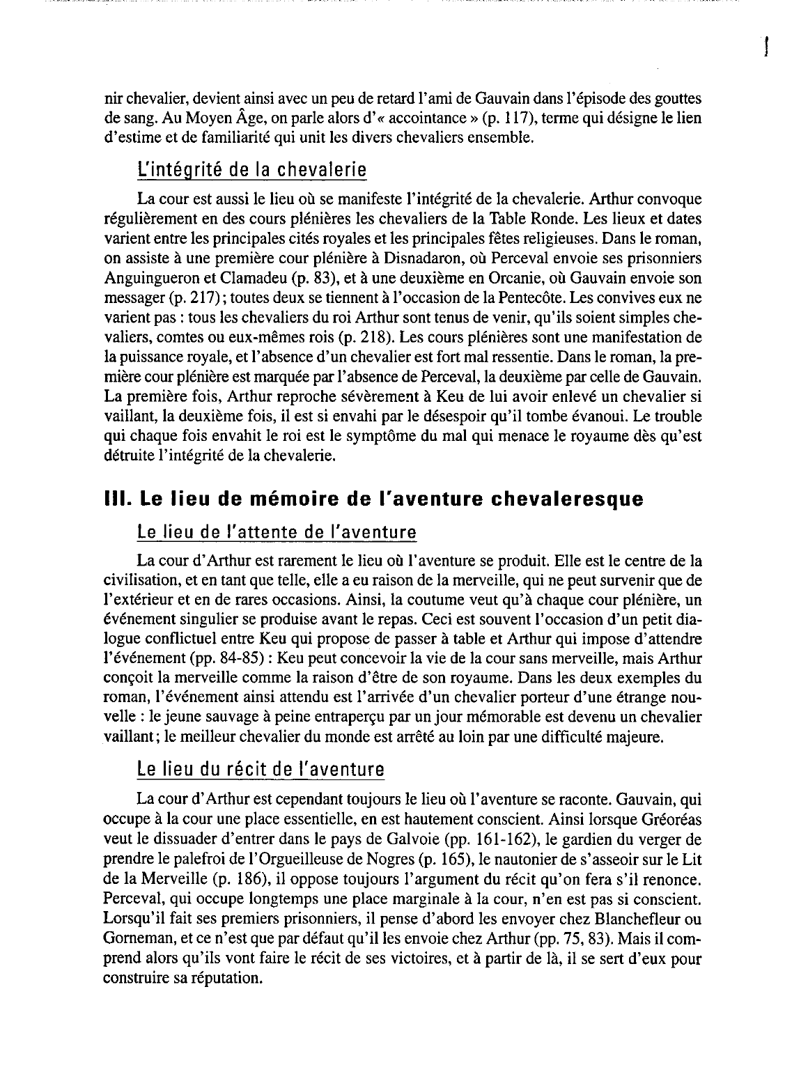 Prévisualisation du document La cour dans Perceval ou le Roman de Graal de Chrétien de Troyes.