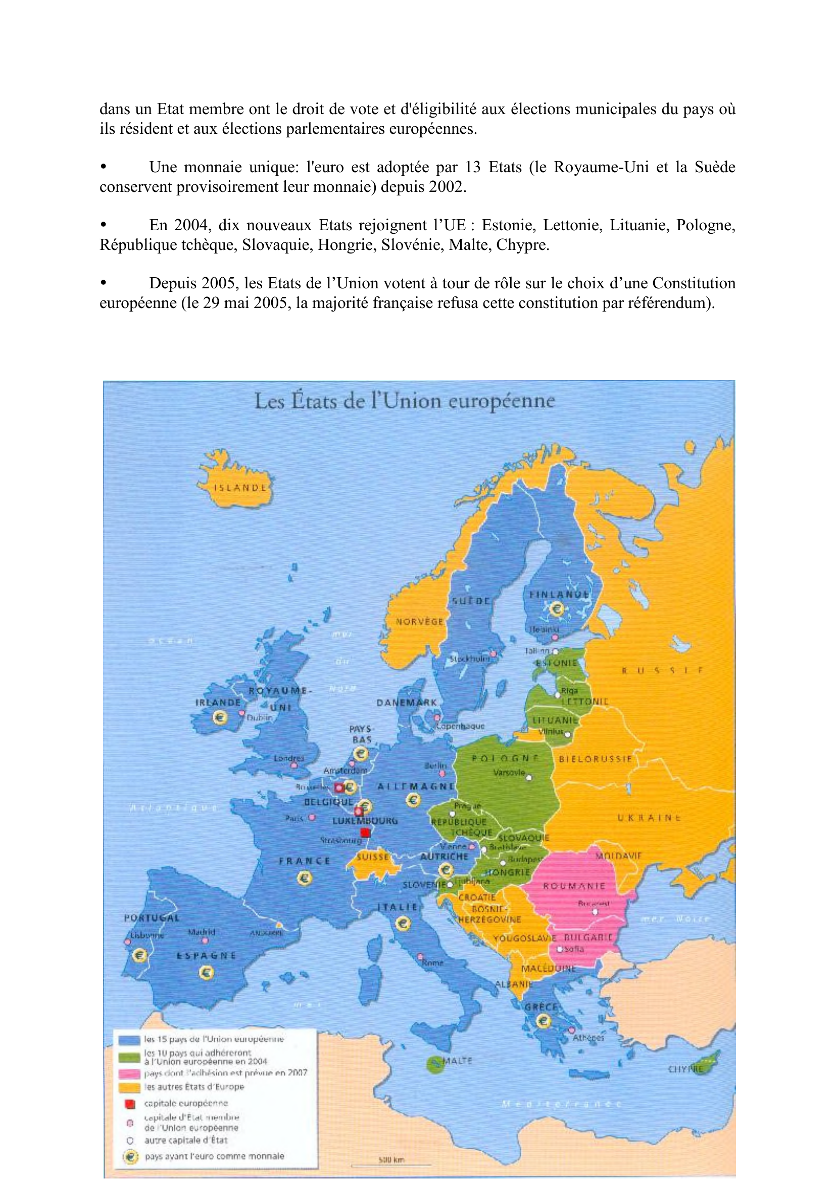 Prévisualisation du document LA CREATION DE L'UNION EUROPEENNE
Fiche composée par sylvain
sylvain.