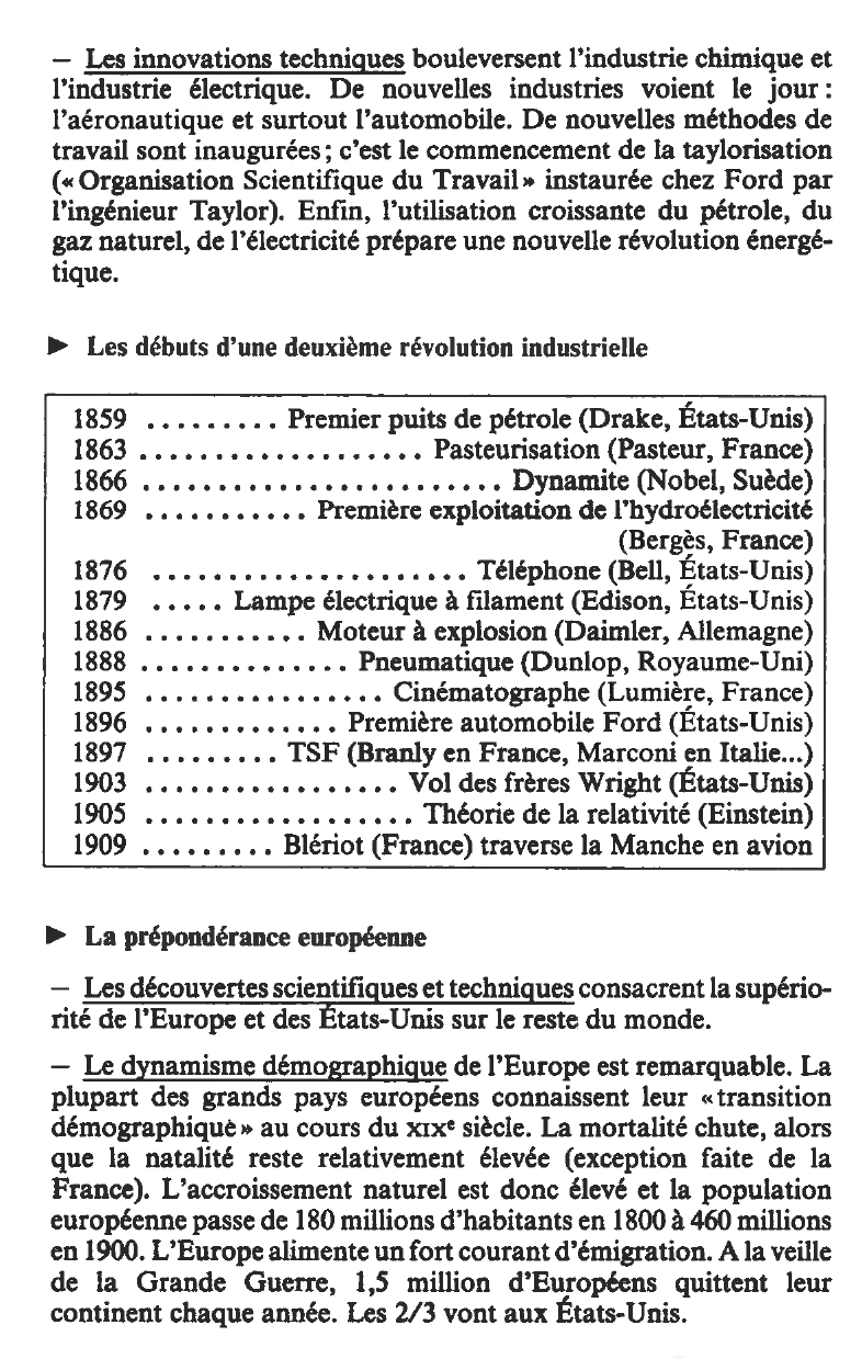 Prévisualisation du document La croissance économique (1880-1914): Bilan