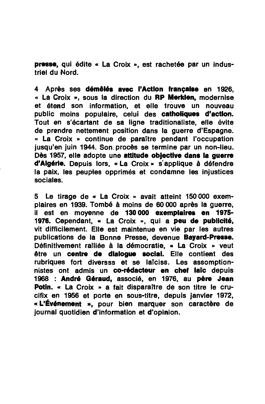 Prévisualisation du document La Croix (journal)