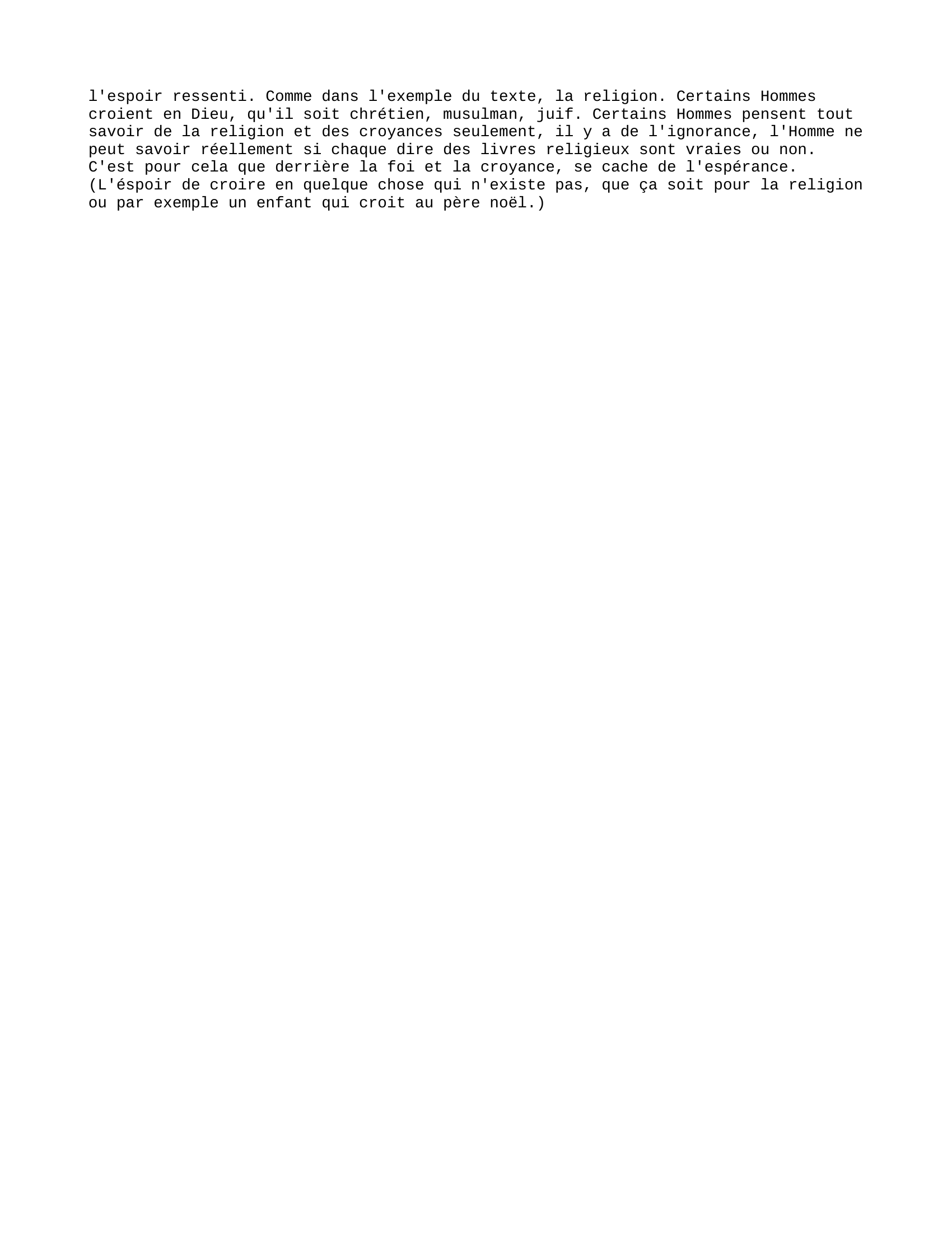Prévisualisation du document La croyance