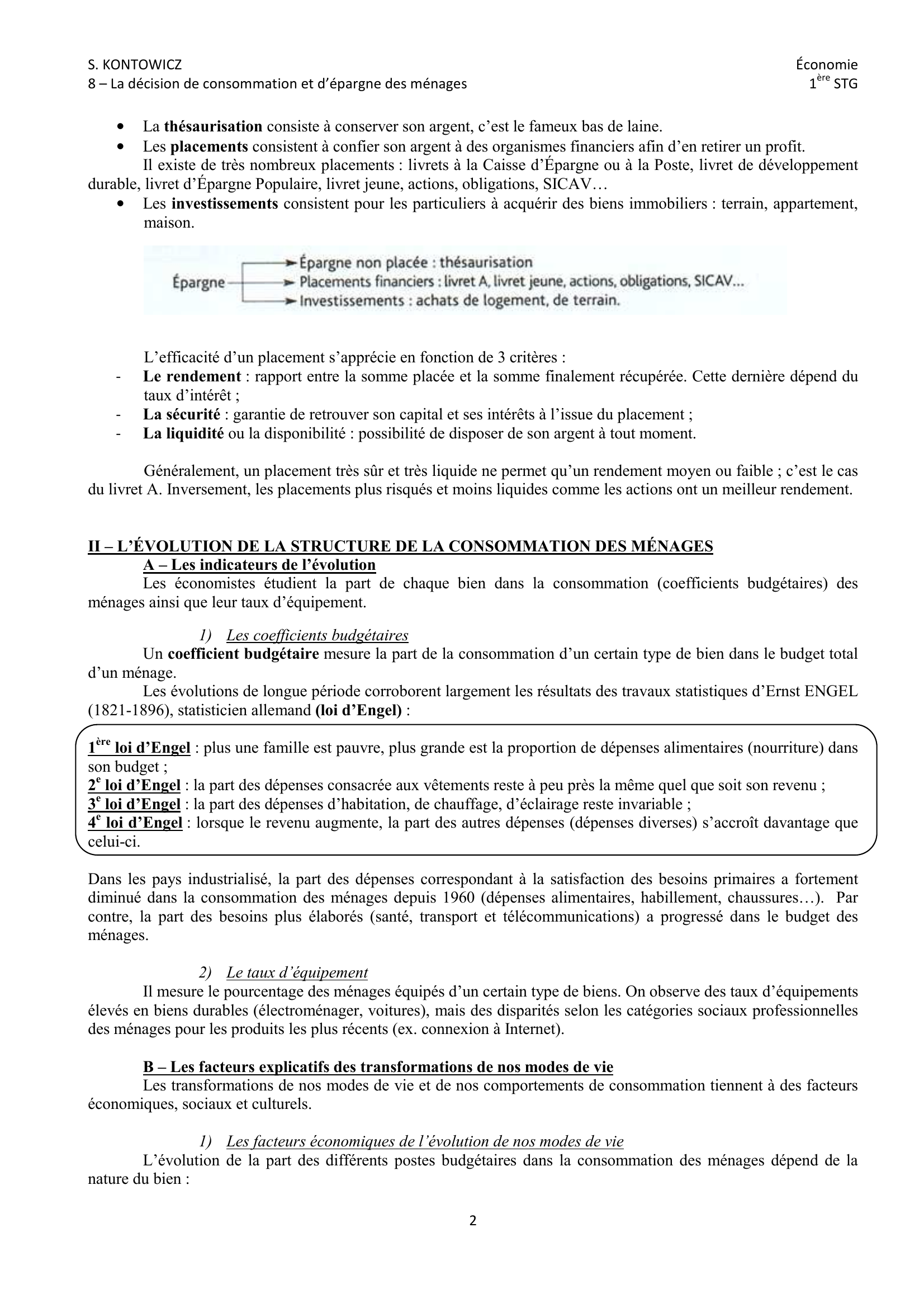 Prévisualisation du document LA DÉCISION DE CONSOMMATION ET D’ÉPARGNE DES MÉNAGES