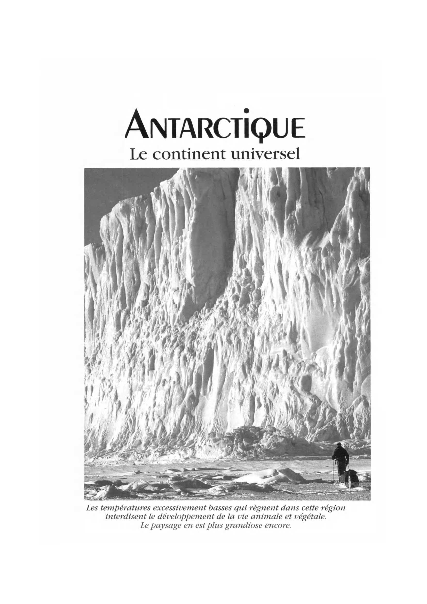 Prévisualisation du document La Découverte de l'Antarctique