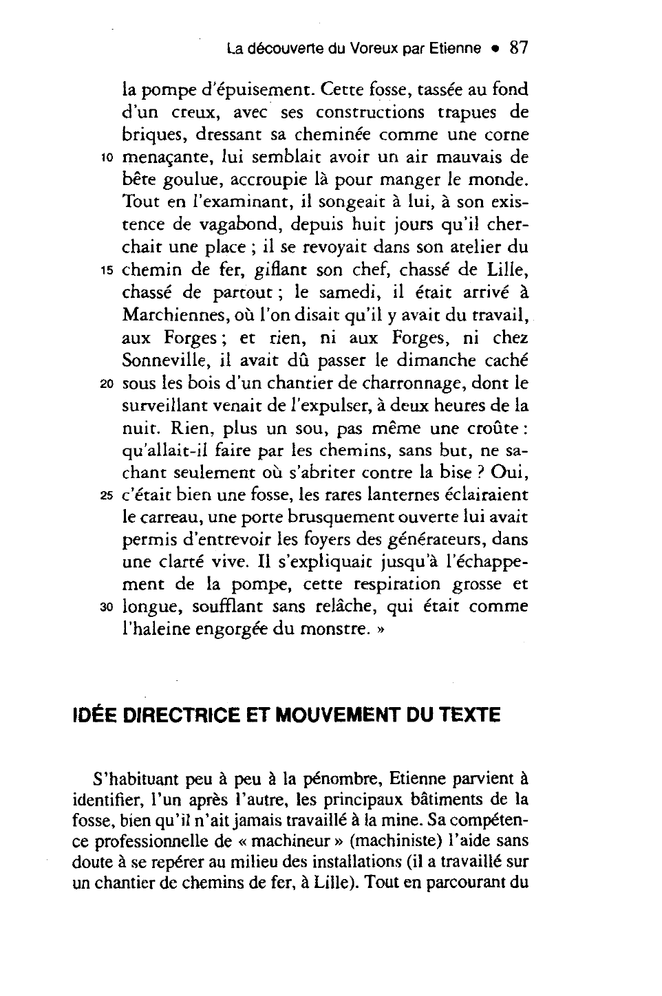 Prévisualisation du document La découverte du Voreux par Etienne : Première partie, chapitre 1 (Germinal de Zola)