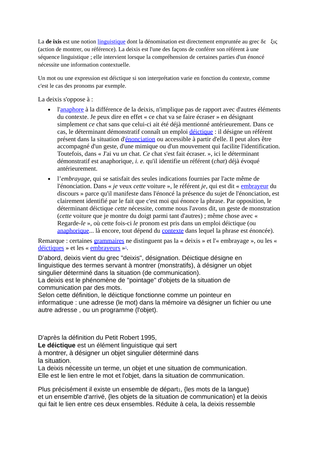 Prévisualisation du document La déixis