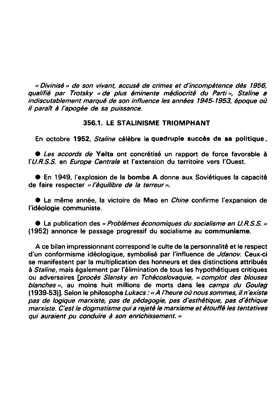 Prévisualisation du document LA DÉSTALINISATION