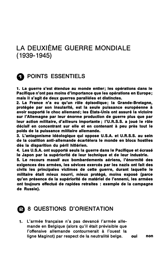 Prévisualisation du document LA DEUXIÈME GUERRE MONDIALE (1939-1945)