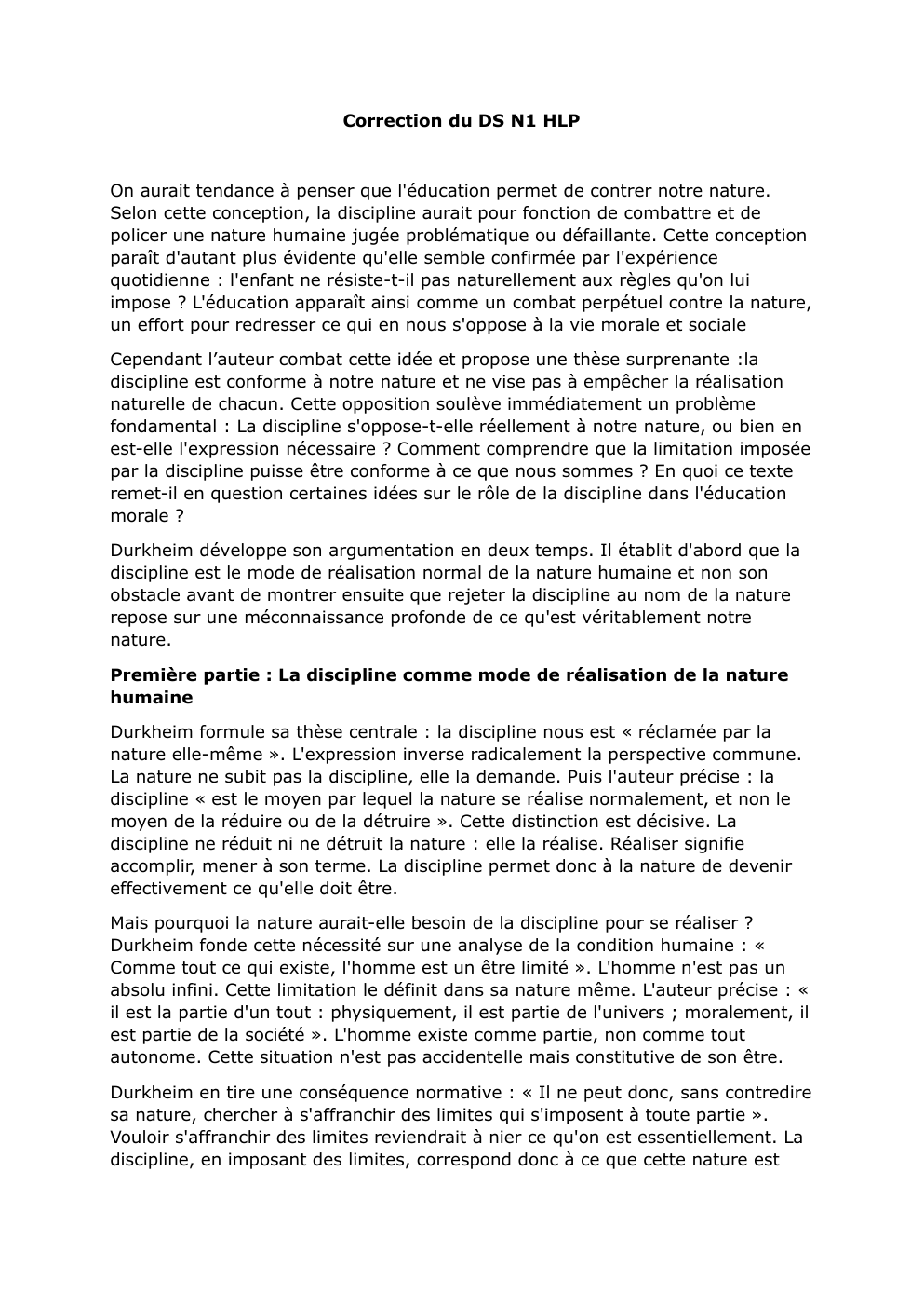 Prévisualisation du document La discipline dans l'éducation morale