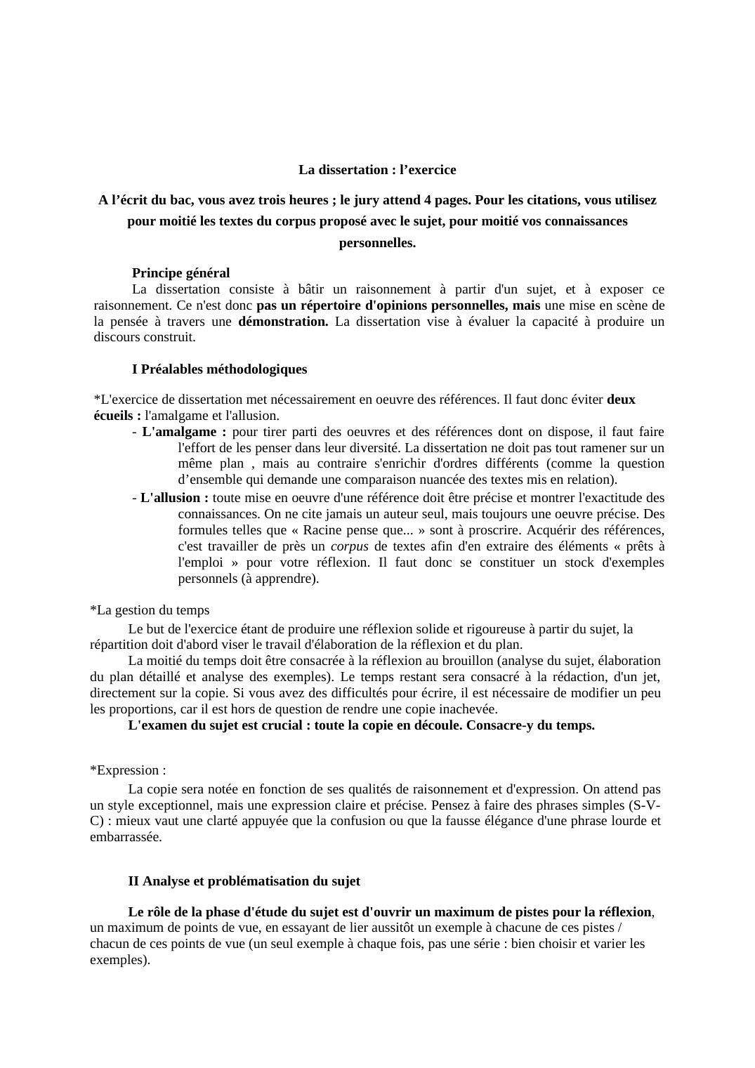 Prévisualisation du document La dissertation