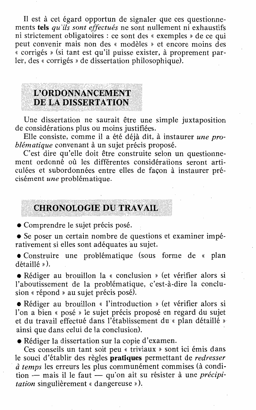 Prévisualisation du document LA DISSERTATION PHILOSOPHIQUE - COMPRENDRE LE SUJET ET LUI RESTER « FIDÈLE»