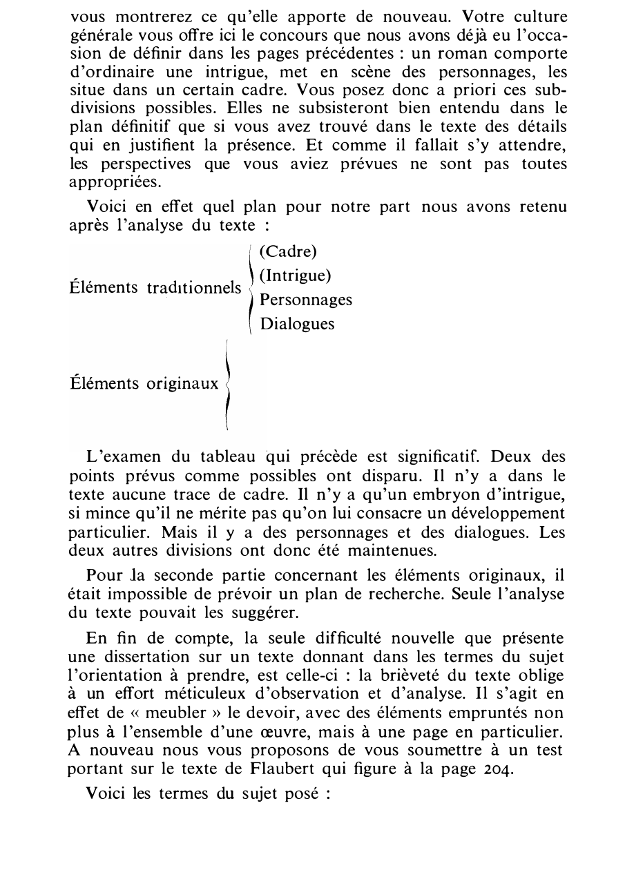 Prévisualisation du document LA DISSERTATION PORTANT SUR L’ANALYSE D'UN TEXTE