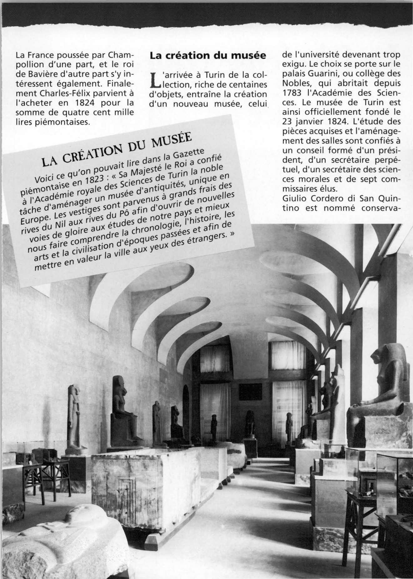 Prévisualisation du document La fabuleuse collection  du musée de Turin