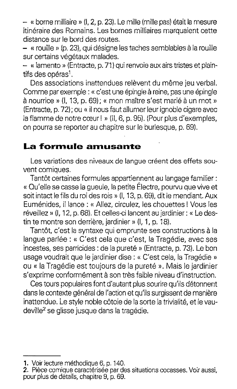 Prévisualisation du document La fantaisie verbale dans Electre de Jean Giraudoux