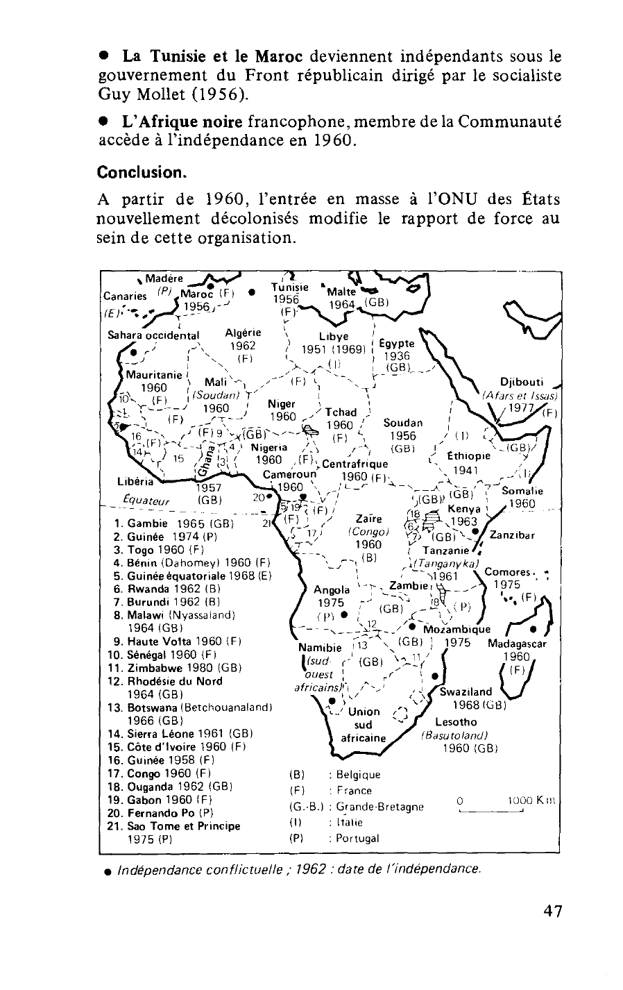 Prévisualisation du document LA FIN DE L'EMPIRE FRANÇAIS