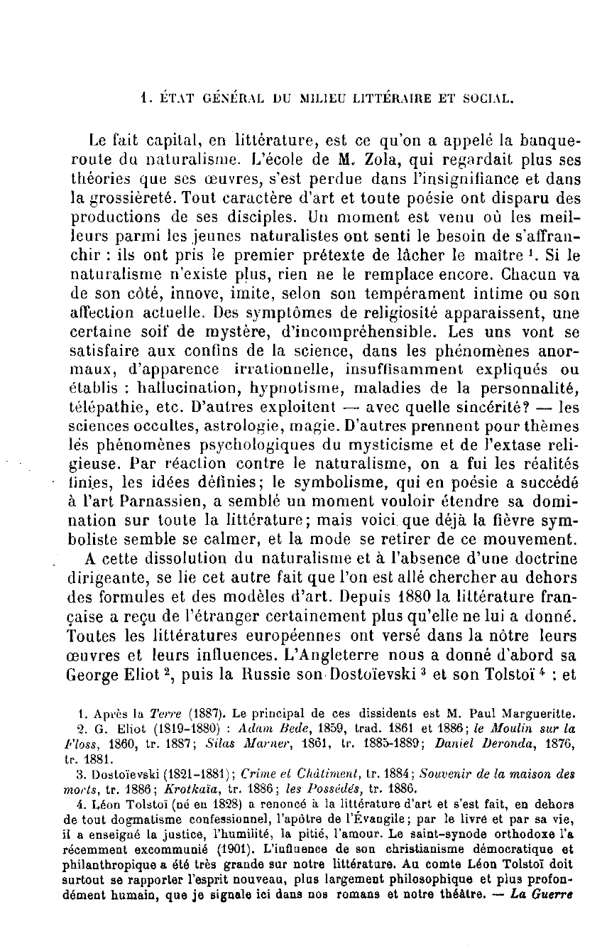 Prévisualisation du document LA FIN DU SIECLE