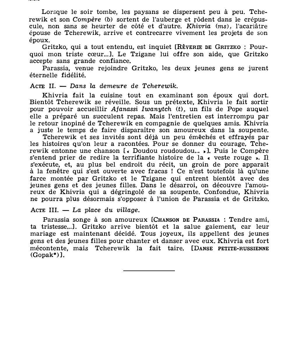 Prévisualisation du document LA FOIRE DE SOROTCHINTZI de Modeste Moussorgsky (résumé et analyse de l’oeuvre)