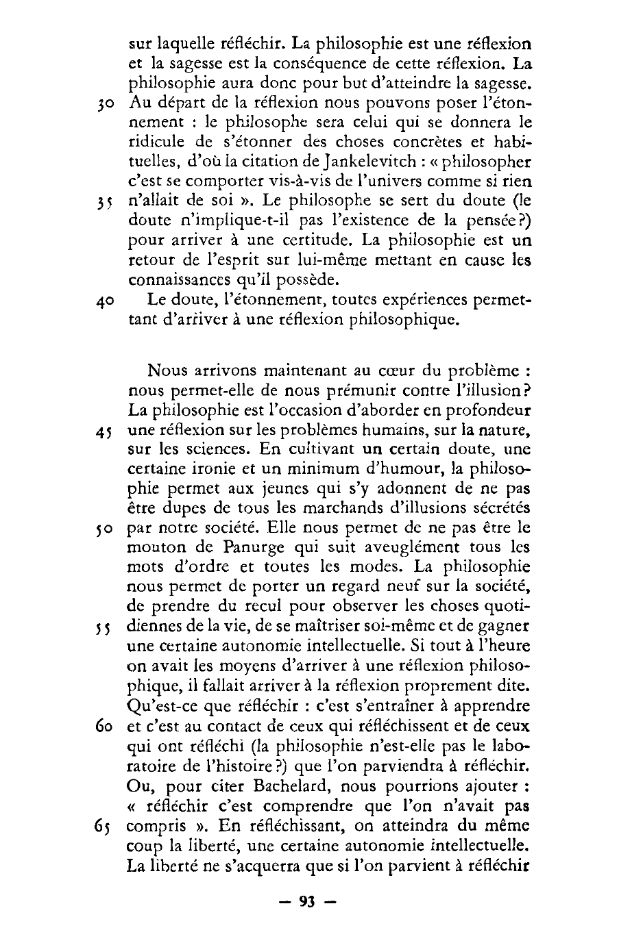 Prévisualisation du document LA FONCTION CRITIQUE DE LA PHILOSOPHIE