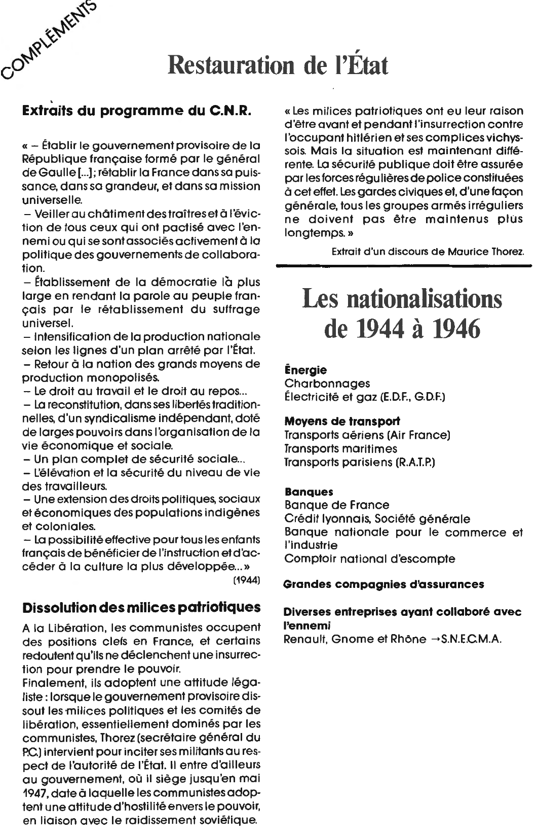 Prévisualisation du document La France de 1944 à 1946: Le gouvernement provisoire