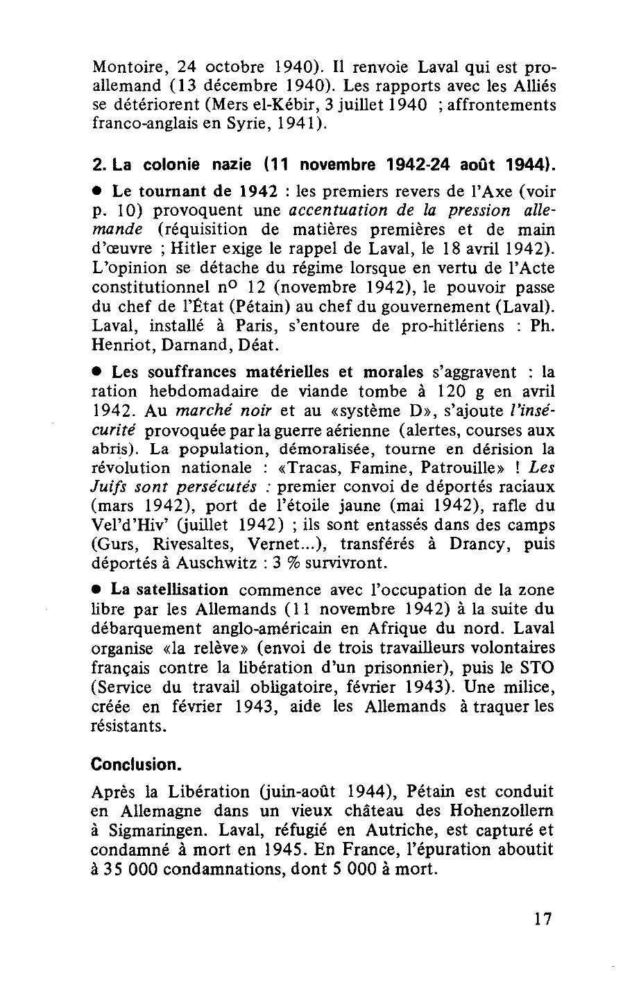 Prévisualisation du document LA FRANCE DE VICHY  (10 juillet 1940-24 août 1944)