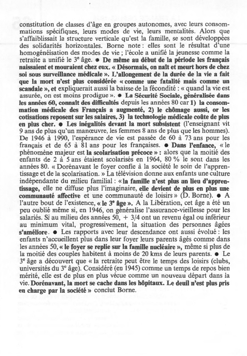 Prévisualisation du document LA FRANCE DEPUIS 1945 : FAMILLES ET GÉNÉRATIONS