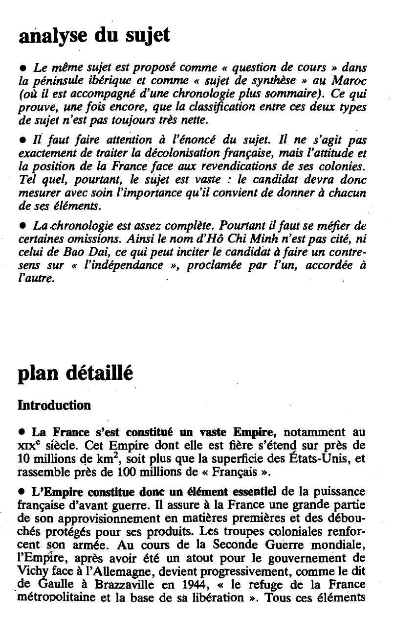 Prévisualisation du document La France devant la décolonisation