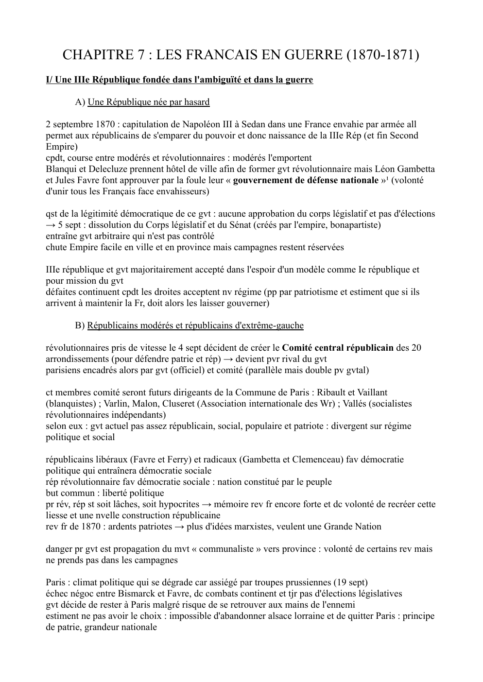Prévisualisation du document La France en guerre (1870-1871)
