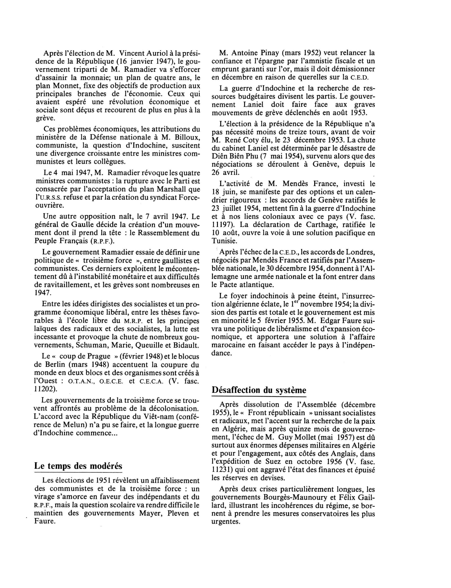 Prévisualisation du document LA FRANCE ET LES TERRITOIRES D'OUTRE-MER (1944 à 1979) - HISTOIRE