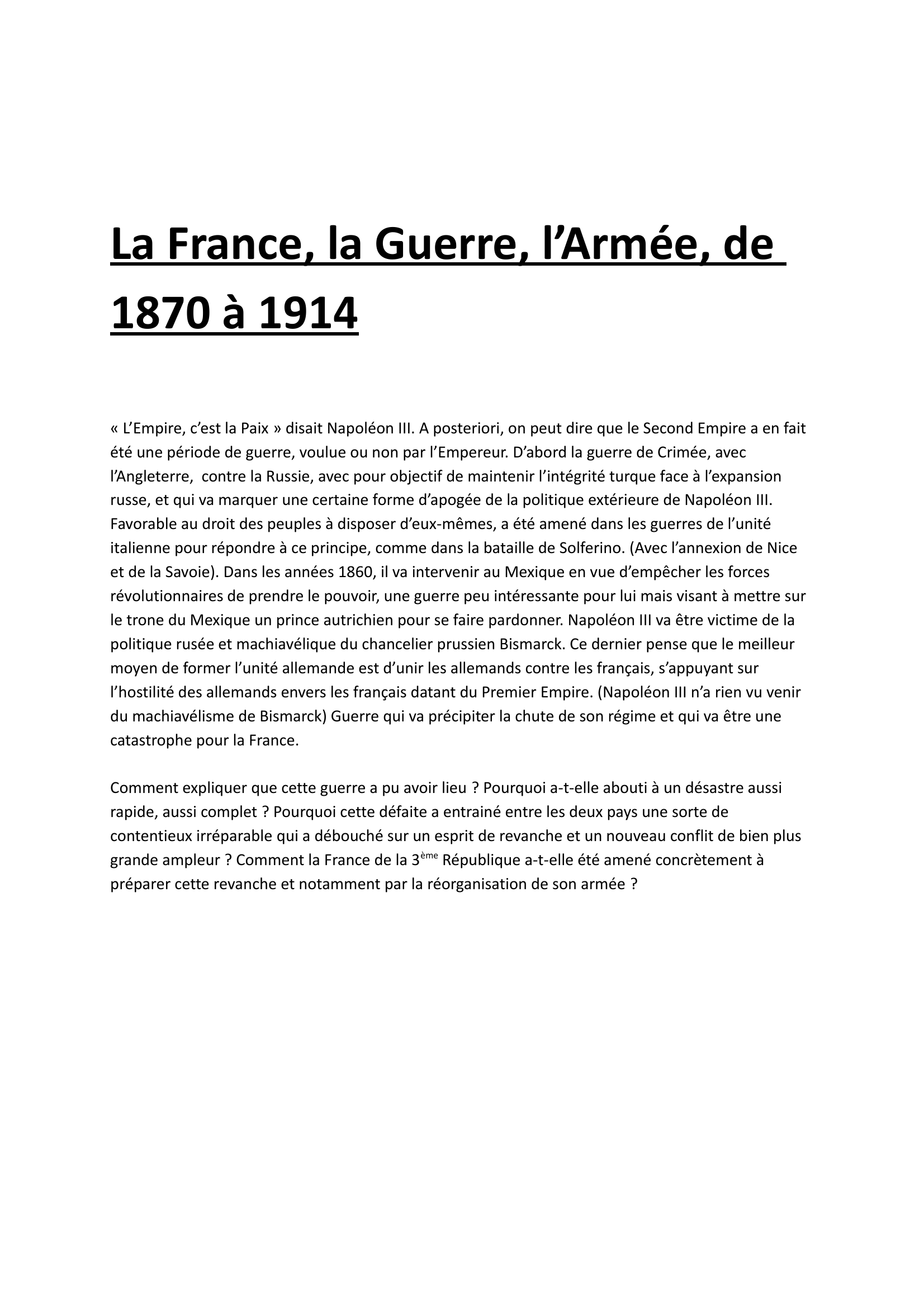 Prévisualisation du document la france XIX°