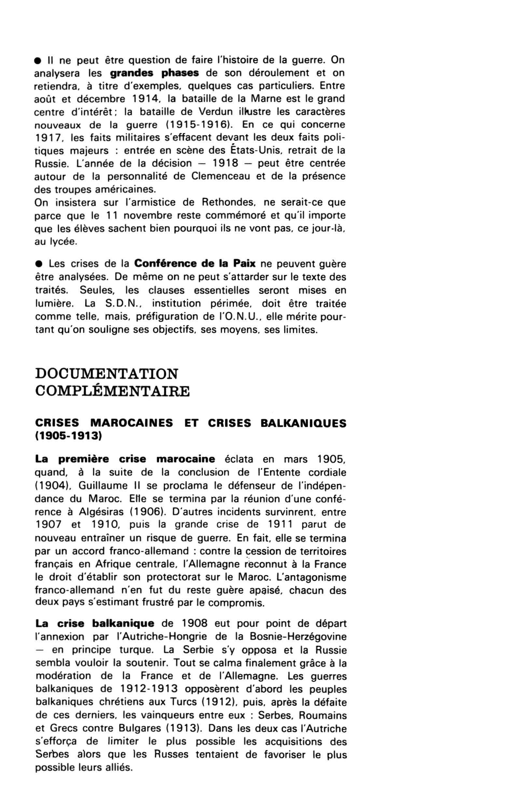 Prévisualisation du document LA GRANDE GUERRE (1914-1918) ET LES TRAITÉS DE PAIX