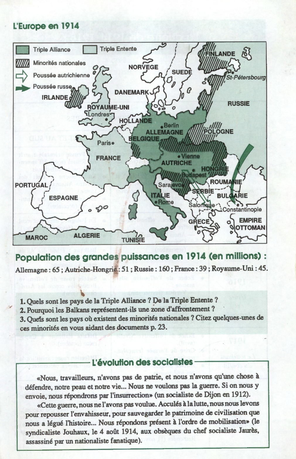 Prévisualisation du document La guerre de 1914-1918 : les origines