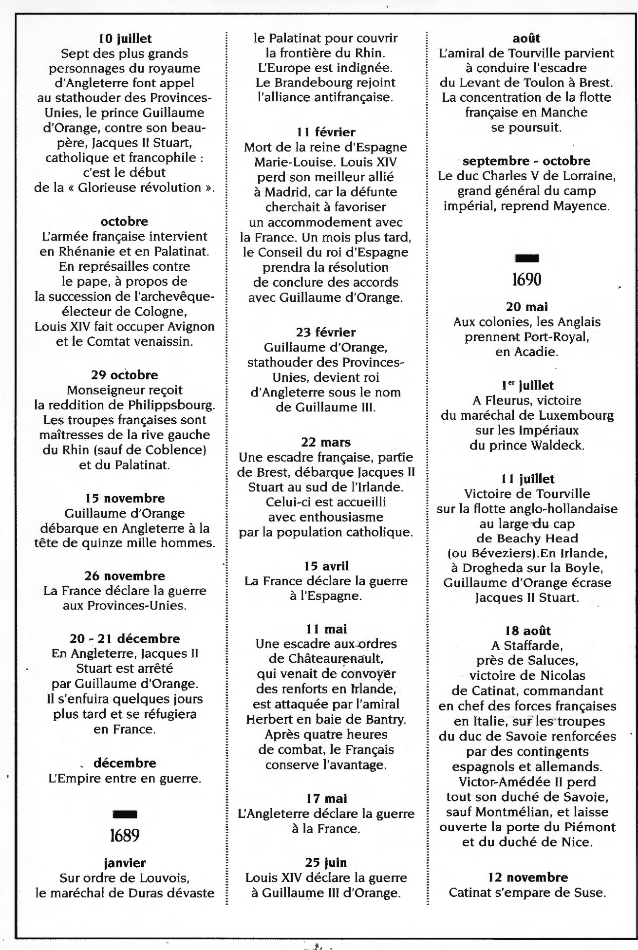 Prévisualisation du document La guerre de la Ligue d'Augsbourg: L'Europe contre Louis XIV