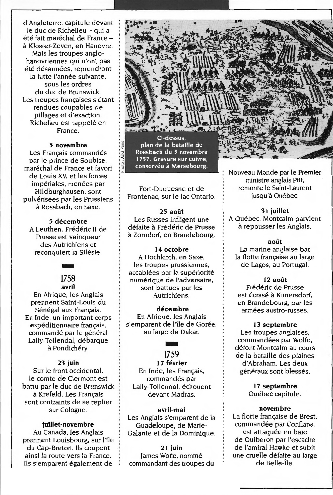 Prévisualisation du document La guerre de Sept ans : Les hostilités sont ouvertes sur quatre continents