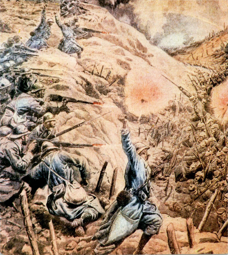 Prévisualisation du document La guerre d'usure:
Hécatombes de Verdun et de la Somme.