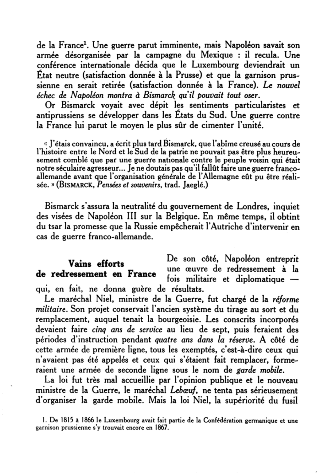 Prévisualisation du document LA GUERRE FRANCO-ALLEMANDE (1870-1871) - HISTOIRE