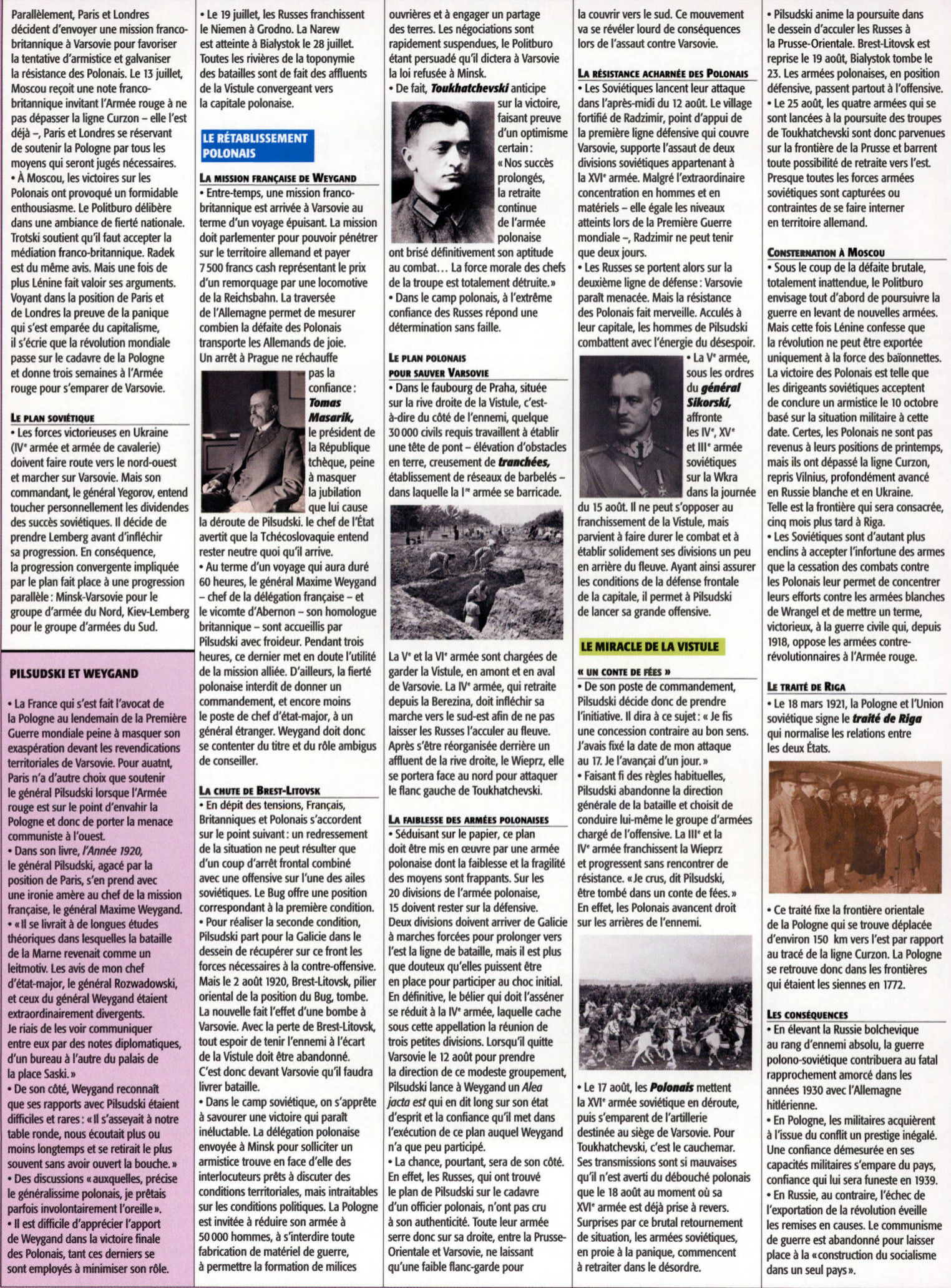 Prévisualisation du document La guerre polono-soviétique (1920) - Histoire