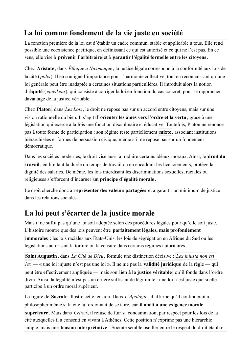 Prévisualisation du document La Justice en philosophie