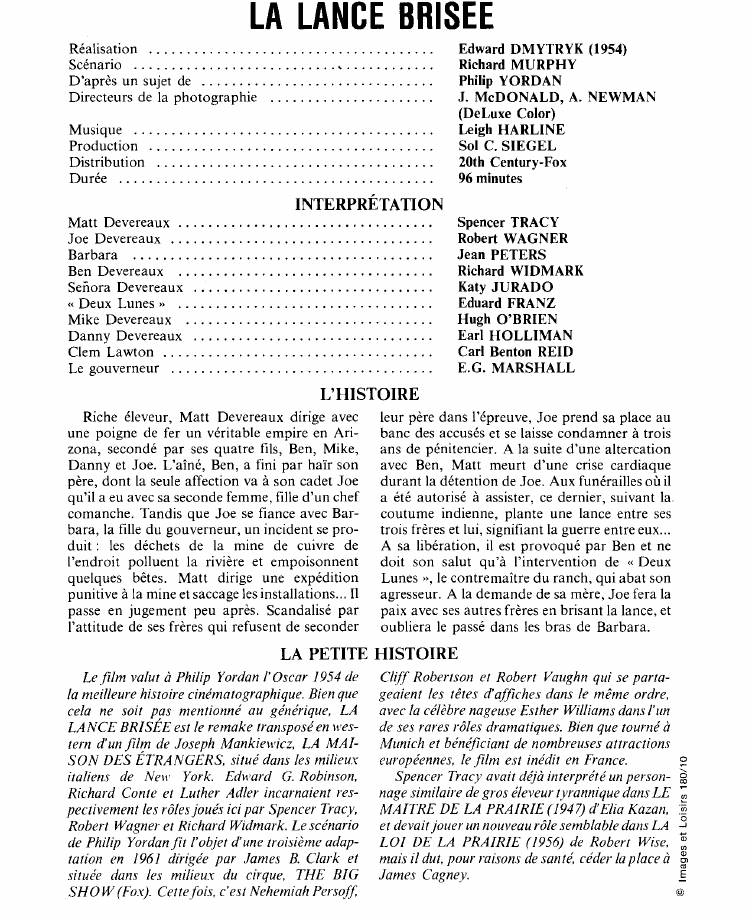 Prévisualisation du document LA LANCE BRISEE