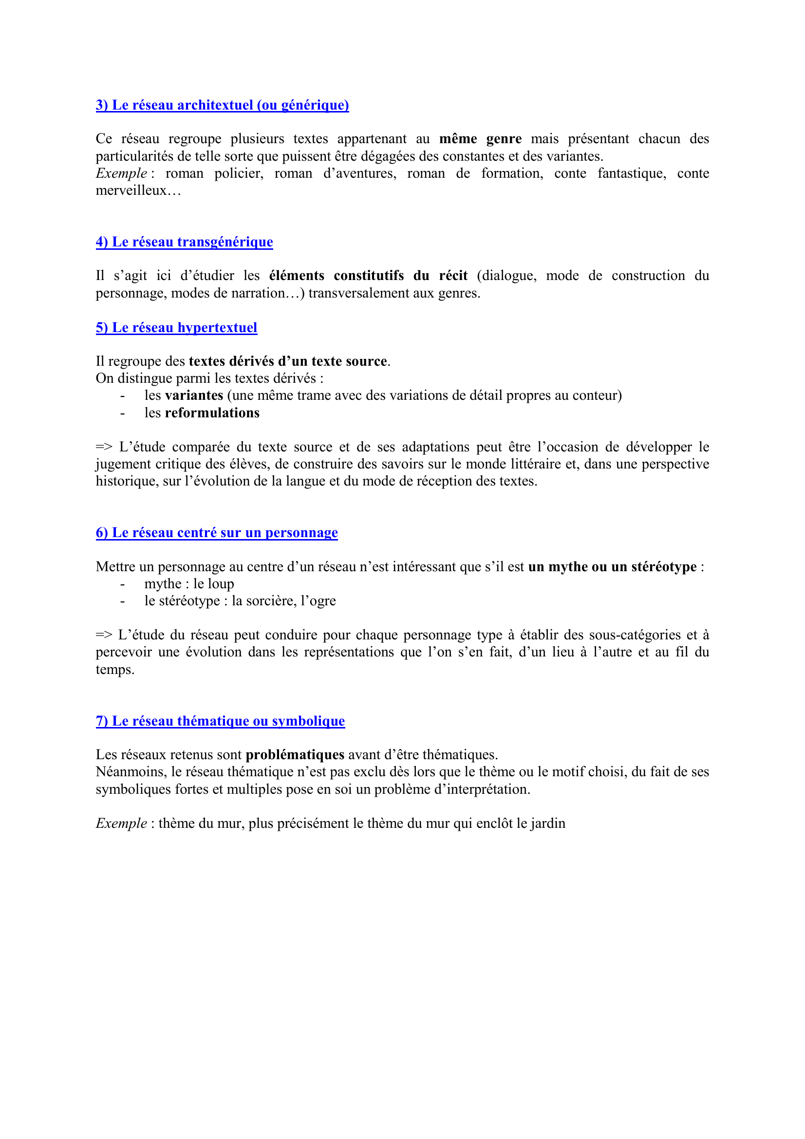 Prévisualisation du document LA LECTURE EN RÉSEAU (CRPE)