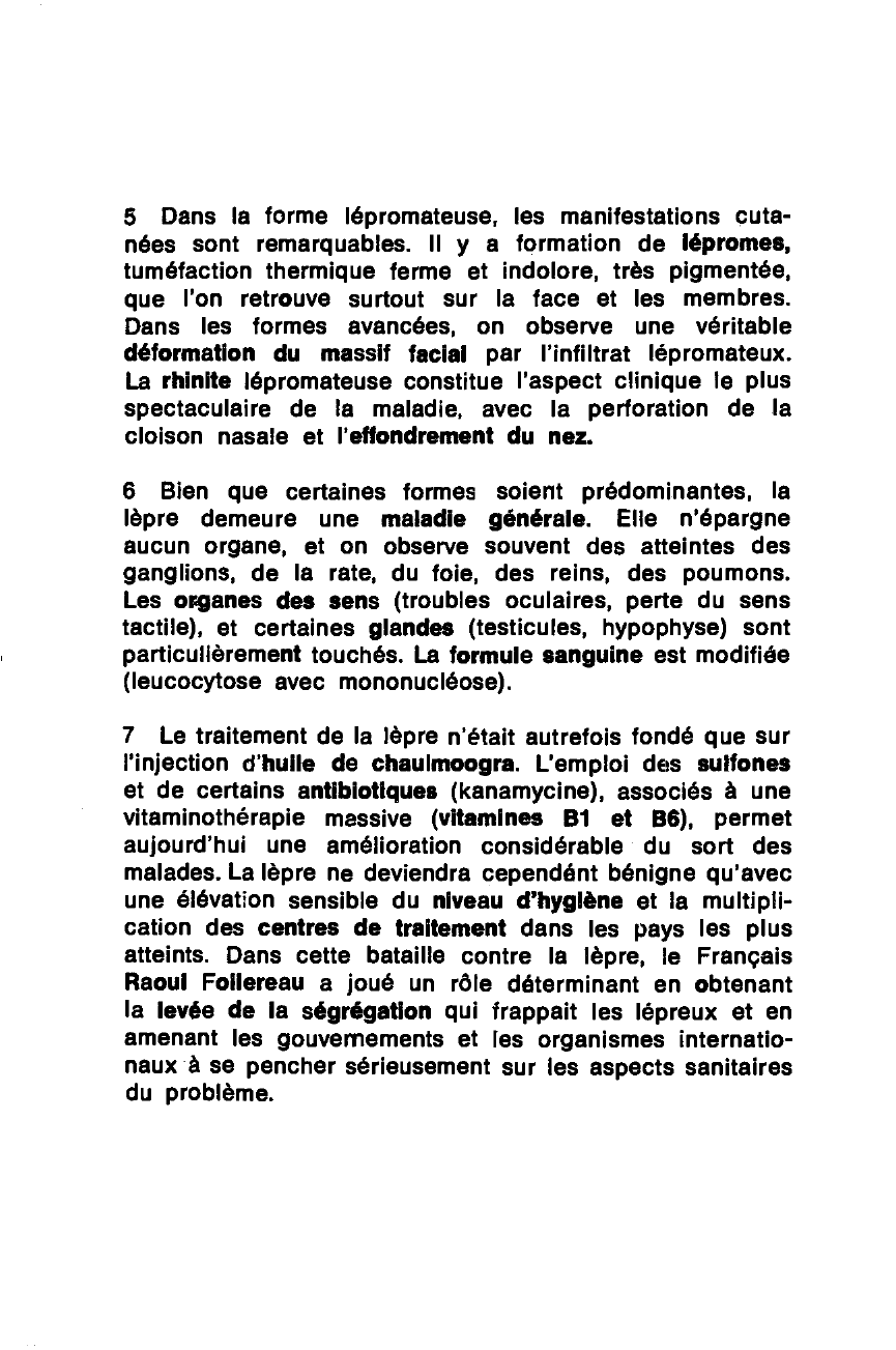 Prévisualisation du document La Lèpre