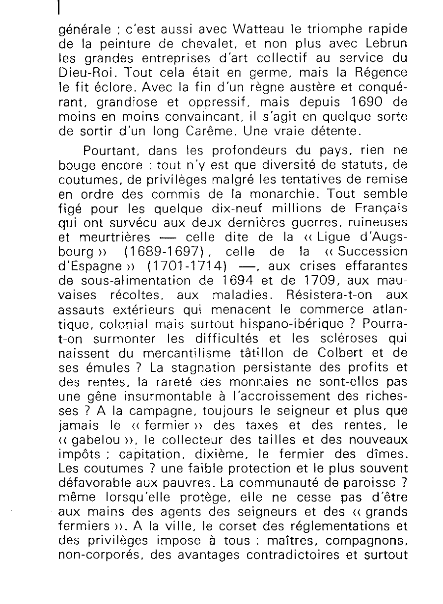 Prévisualisation du document LA LITTÉRATURE DE LA RÉGENCE A LA RÉVOLUTION