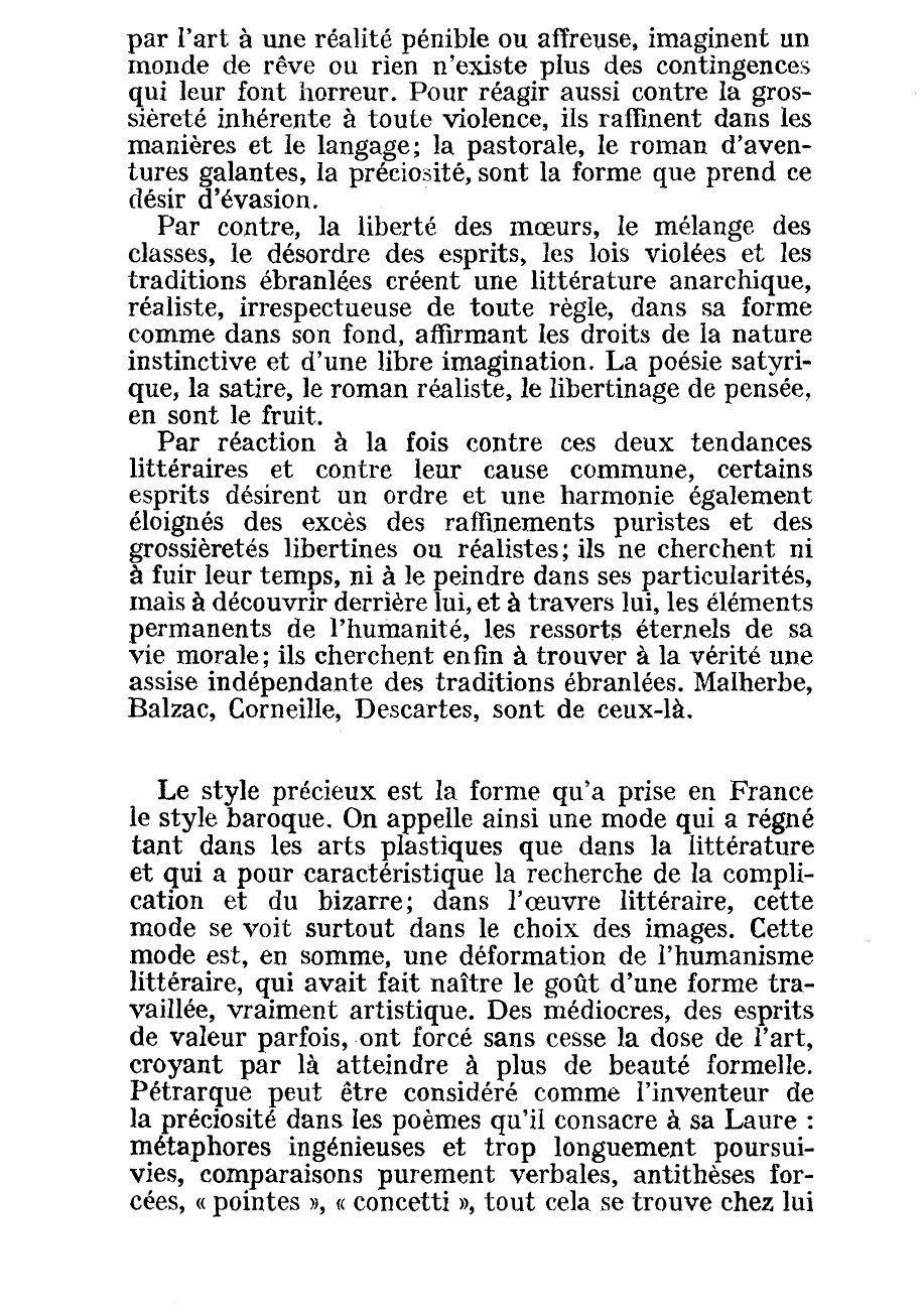 Prévisualisation du document LA LITTÉRATURE DE MALHERBE AUX PROVINCIALES (1590-1656) - HISTOIRE