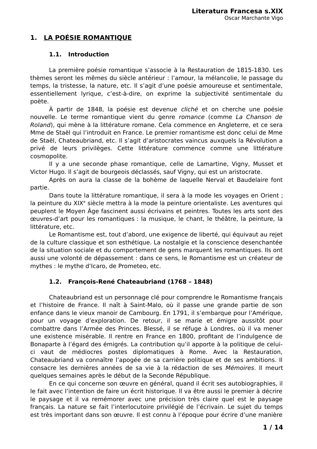 Prévisualisation du document La Littérature française du XIXe siècle